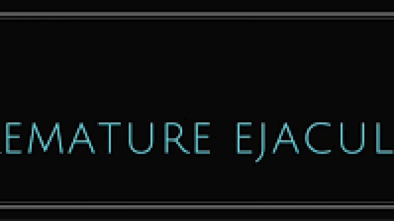 Can premature ejaculation be controlled?